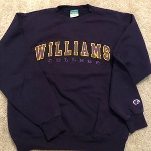 Williams college Champion sweatshirt